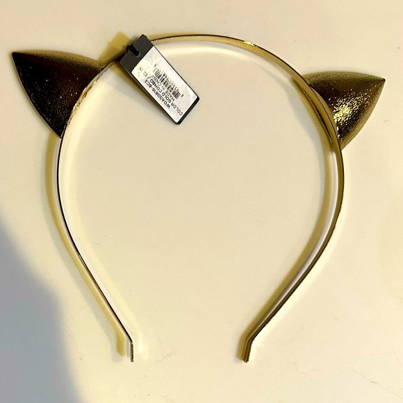 BCBGMAXAZRIA JEWELRY QUALITY RHINESTONE CAT EARS HALLOWEEN COSTUME HEAD BAND NWT - Picture 5 of 6